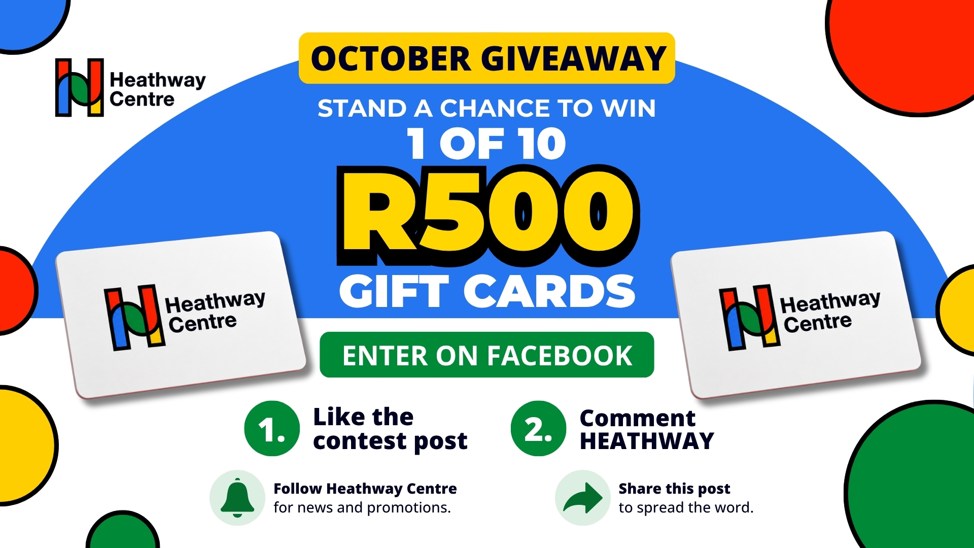 October Giveaway Screens